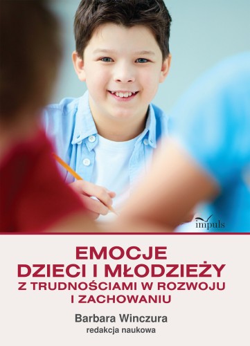 Poradnik IMPULS o emocjach dzieci i młodzieży z trudnościami w rozwoju i zachowaniu, widok okładki