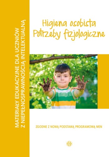 Okładka materiałów edukacyjnych dla uczniów z niepełnosprawnością intelektualną wydawnictwa Harmonia