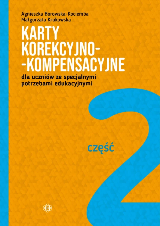 Karty korekcyjno-kompensacyjne część 2 Harmonia podręczniki z materiałami wspierającymi dzieci o specjalnych potrzebach edukacyjnych