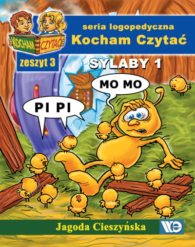 Kocham czytać 3. Sylaby M i P, zeszyt Wydawnictwa Edukacyjnego do nauki czytania