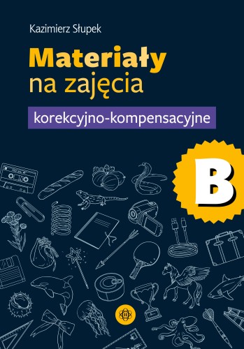 Materiały na zajęcia korekcyjno-kompensacyjne Harmonia podręczniki – okładka książki formatu 295x205 mm dla uczniów klas 1-3