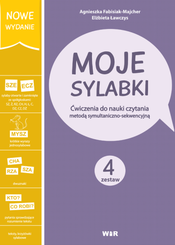 Moje sylabki 4 Wir (T) – teczka z ćwiczeniami do nauki czytania metodą sylabową