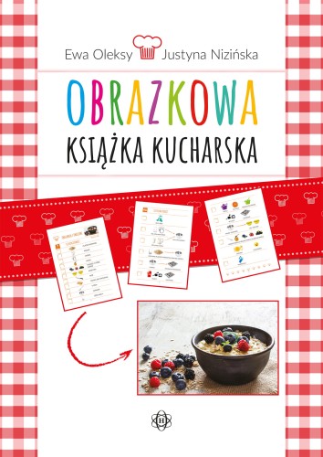 Obrazkowa książka kucharska HARMONIA z przepisami pokazanymi na zdjęciach i symbolach