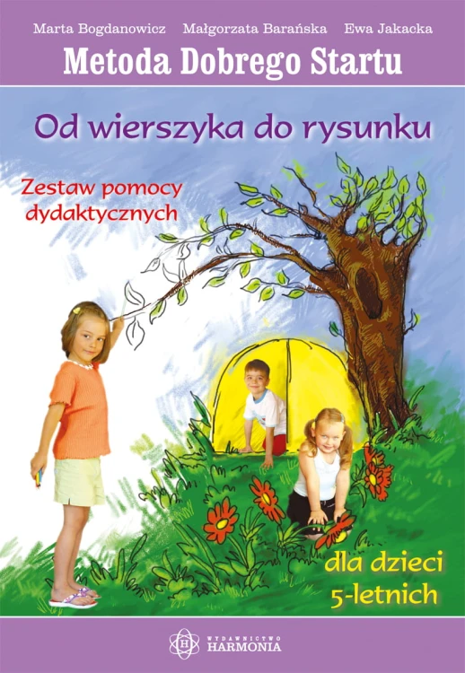 Metoda Dobrego Startu HARMONIA dla pięciolatków, zestaw pomocy dydaktycznych do ćwiczeń