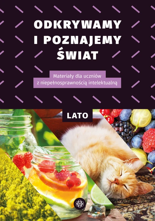 Okładka zestawu kart pracy Odkrywamy i poznajemy świat Lato od Harmonia podręczniki w formacie 292x205x1 mm