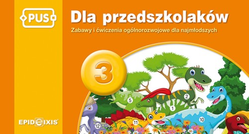 Książeczka PUS EPIDEIXIS dla przedszkolaków z zadaniami rozwijającymi uwagę i spostrzegawczość