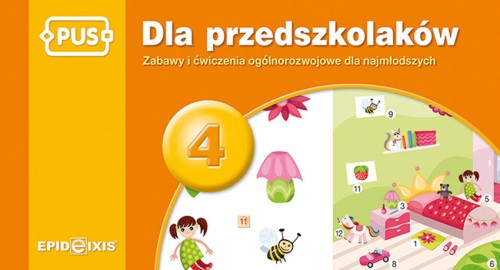 Książeczka PUS Dla przedszkolaków 4 EPIDEIXIS z ćwiczeniami dla najmłodszych