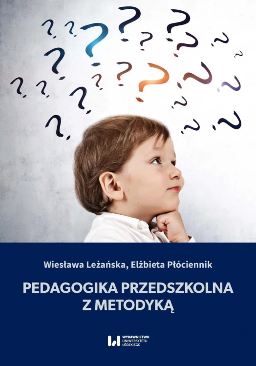 Pedagogika przedszkolna z metodyką, Wydawnictwo Uniwersytetu Łódzkiego – okładka publikacji