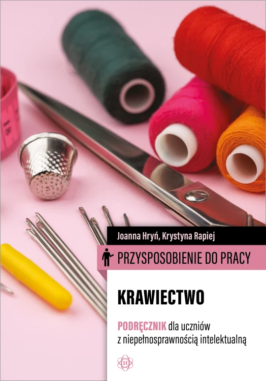 Okładka podręcznika Przysposobienie do pracy Krawiectwo wydawnictwa Harmonia podręczniki w formacie 293x205x1 mm