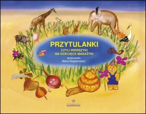 Okładka książki Przytulanki z wierszykami do masażyków dla dzieci od wydawnictwa HARMONIA