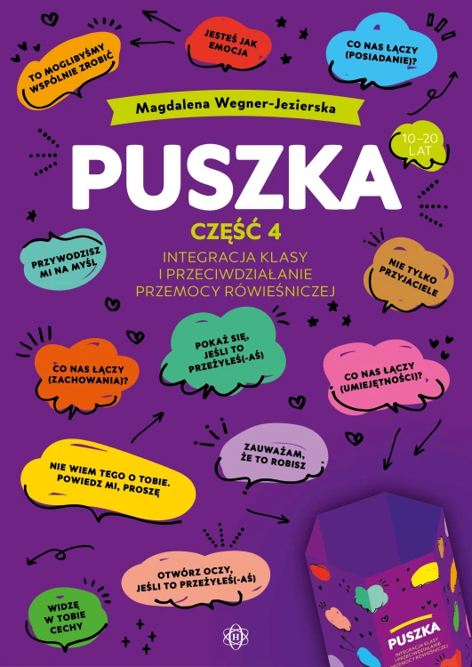 Okładka książki Puszka. Część 4 – ćwiczenia TUS dla młodzieży 10–20 lat Harmonia podręczniki