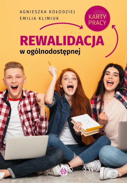 Okładka kart pracy do rewalidacji w szkole ponadpodstawowej wydawnictwa Harmonia podręczniki