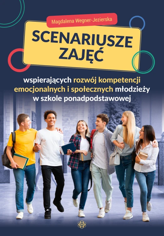 Okładka scenariuszy zajęć wspierających rozwój emocjonalny i społeczny młodzieży w szkołach ponadpodstawowych Harmonia podręczniki