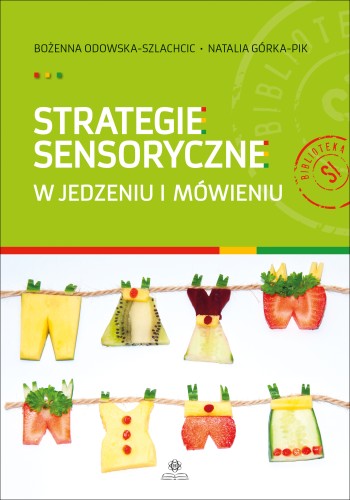 Podręcznik Strategie sensoryczne w jedzeniu i mówieniu HARMONIA, okładka książki zbliżenie