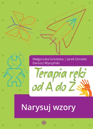 Zestaw Narysuj wzory HARMONIA do terapii ręki z kartami i dziurkowaną tabliczką, format 221x162 mm