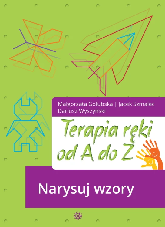 Zestaw Narysuj wzory HARMONIA do terapii ręki z kartami i dziurkowaną tabliczką, format 221x162 mm