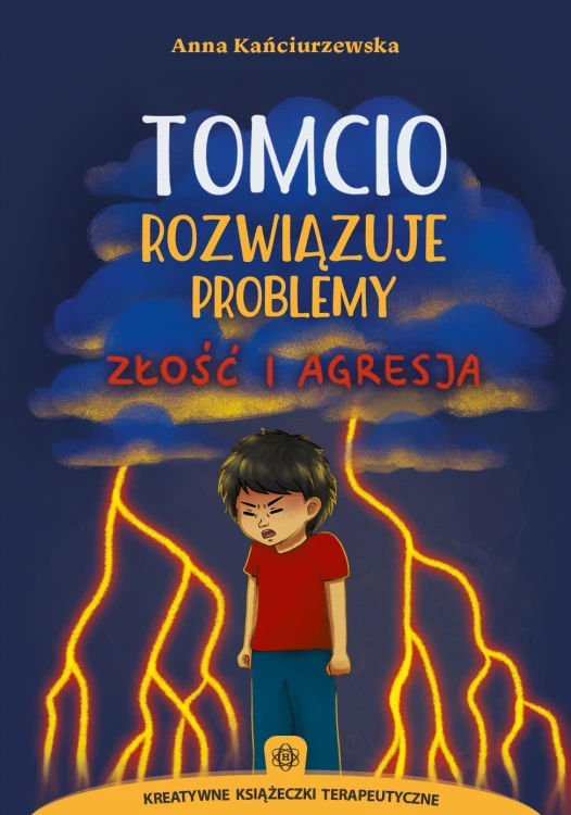 Okładka książki Tomcio rozwiązuje problemy. Złość i agresja wydawnictwa HARMONIA w formacie 235x165x1 mm