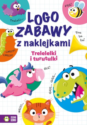 Książka logopedyczna Trelelelki i turutulki ZIELONA SOWA dla dzieci 4+