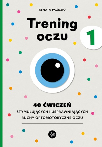 Trening oczu 1 – zestaw kart terapeutycznych do ćwiczeń wzroku dla dzieci, Harmonia podręczniki