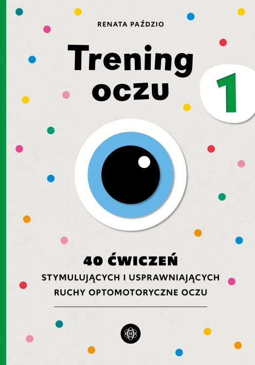 Trening oczu 1 – zestaw kart terapeutycznych do ćwiczeń wzroku dla dzieci, Harmonia podręczniki