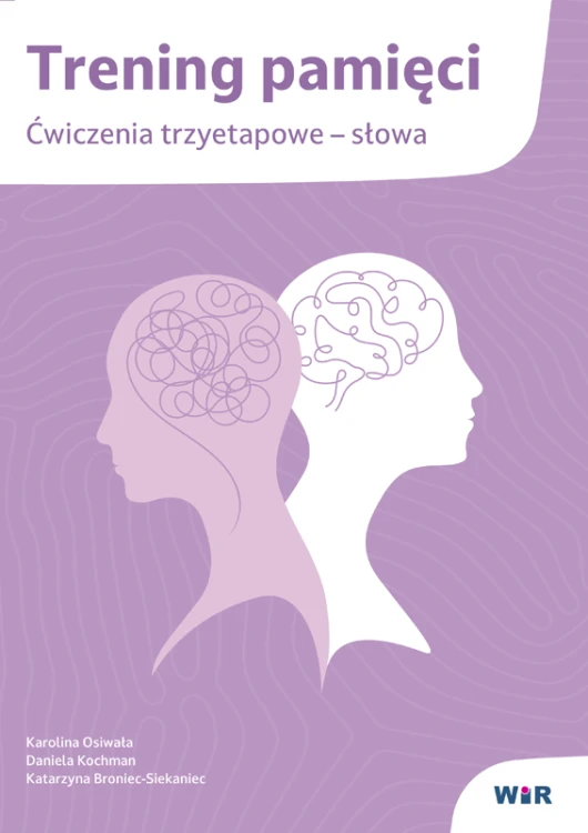 Trening pamięci Słowa Wir (T), karty pracy dla dorosłych i seniorów