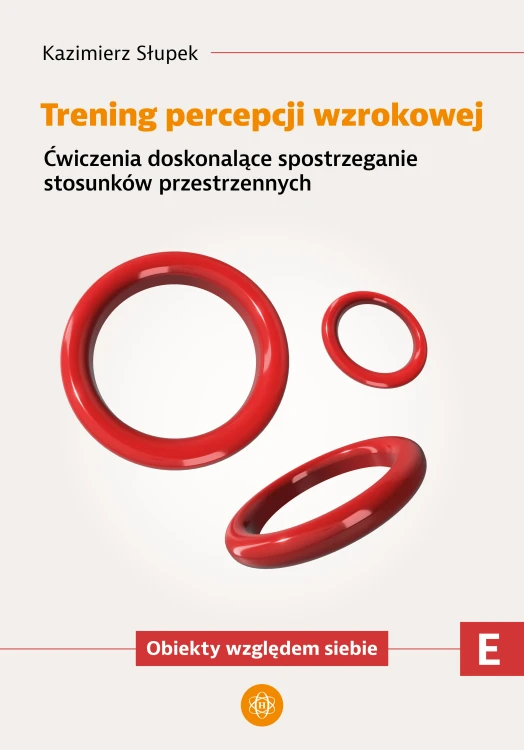 Okładka książki Trening percepcji wzrokowej Harmonia podręczniki w formacie 295x205x1 mm