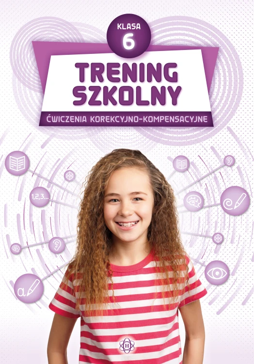 Okładka zeszytu Trening szkolny Klasa 6 wydawnictwa Harmonia podręczniki w formacie 293x205 mm