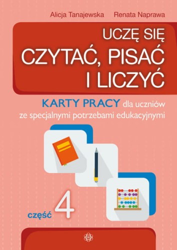 Karty pracy Uczę się czytać, pisać i liczyć Część 4 Harmonia podręczniki w formacie 305x215x3 mm