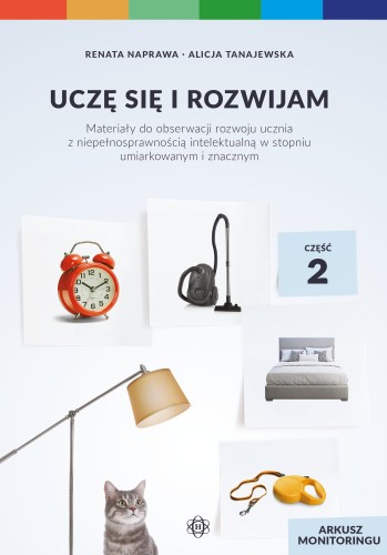 Okładka arkusza monitoringu rozwoju ucznia z niepełnosprawnością intelektualną wydawnictwa Harmonia podręczniki