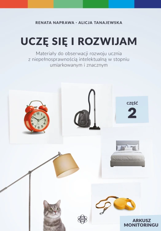 Okładka arkusza monitoringu rozwoju ucznia z niepełnosprawnością intelektualną wydawnictwa Harmonia podręczniki