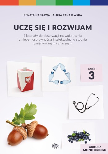 Uczę się i rozwijam 3, arkusz monitoringu rozwoju ucznia, publikacja wydawnictwa Harmonia