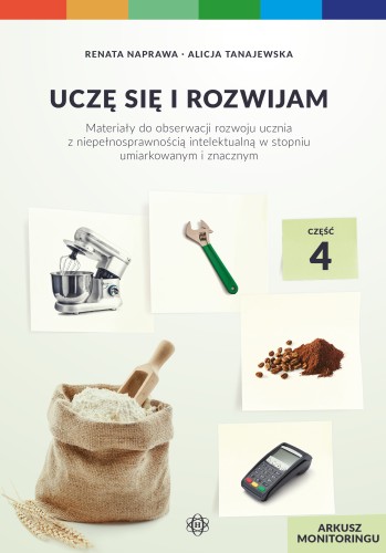 Arkusz monitoringu rozwoju ucznia z niepełnosprawnością intelektualną Harmonia podręczniki w formacie 293x205x1 mm