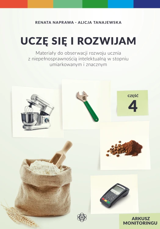 Arkusz monitoringu rozwoju ucznia z niepełnosprawnością intelektualną Harmonia podręczniki w formacie 293x205x1 mm