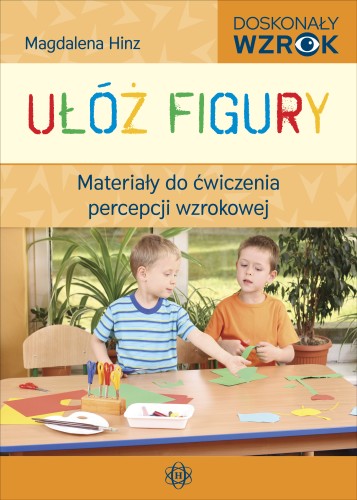Ułóż figury HARMONIA – materiały edukacyjne z 96 kartonikami i 50 wzorami figur
