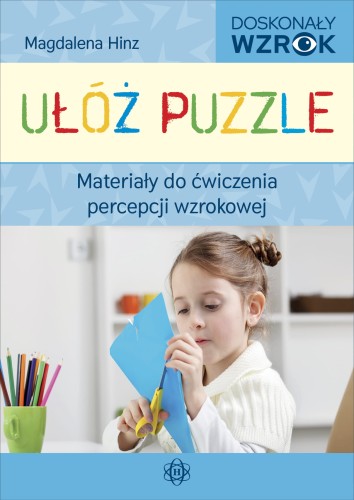 Materiały edukacyjne do ćwiczenia percepcji wzrokowej dla dzieci HARMONIA – komplet kart do układania puzzli
