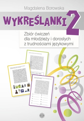 Okładka książki Wykreślanki 2 HARMONIA z ćwiczeniami językowymi dla młodzieży i dorosłych