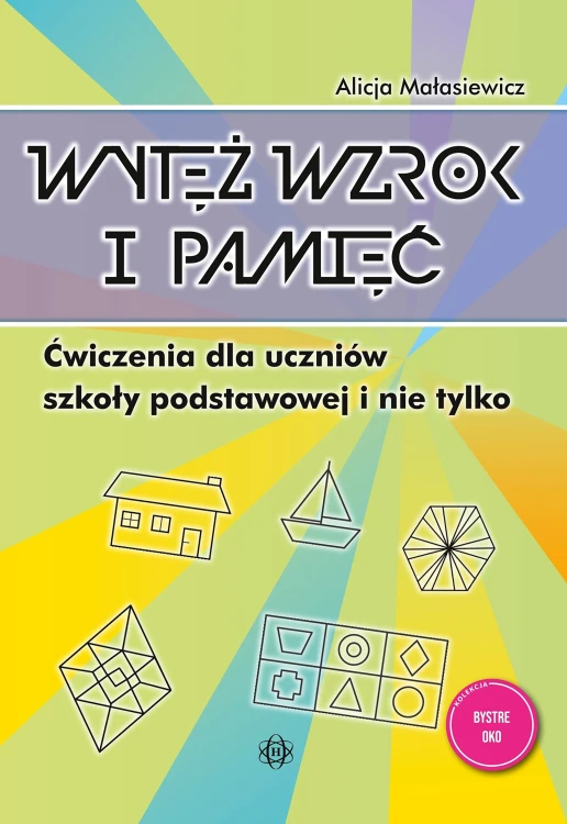 Ćwiczenia rozwijające pamięć i koncentrację dla uczniów szkoły podstawowej wydawnictwa HARMONIA w formacie 293x205x5 mm