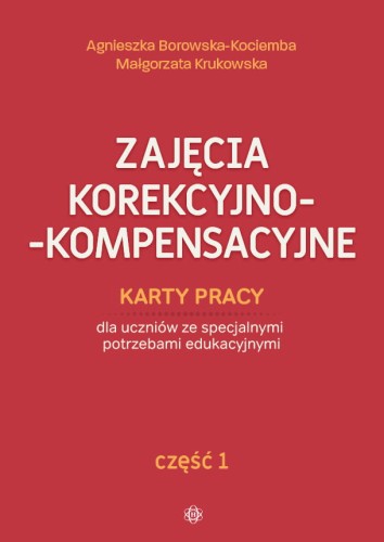 Zajęcia korekcyjno-kompensacyjne Harmonia podręczniki, książka z kartami pracy dla uczniów