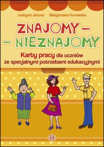 Okładka kart pracy Znajomy – Nieznajomy od wydawnictwa HARMONIA, wspierająca edukację bezpieczeństwa dzieci
