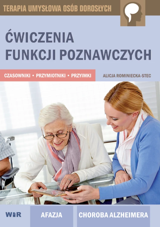 Okładka książki Ćwiczenia funkcji poznawczych część 2 wydawnictwa WIR w formacie 298x210x1 mm