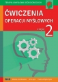 Okładka książki Ćwiczenia operacji myślowych Część 2 wydawnictwa WIR, format 285x200 mm, wspierająca rozwój pamięci i czytania