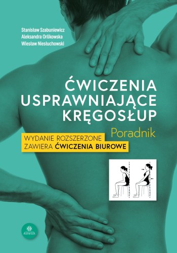 Poradnik ćwiczeń usprawniających kręgosłup HARMONIA w formacie 235x165x5 mm z miękką okładką