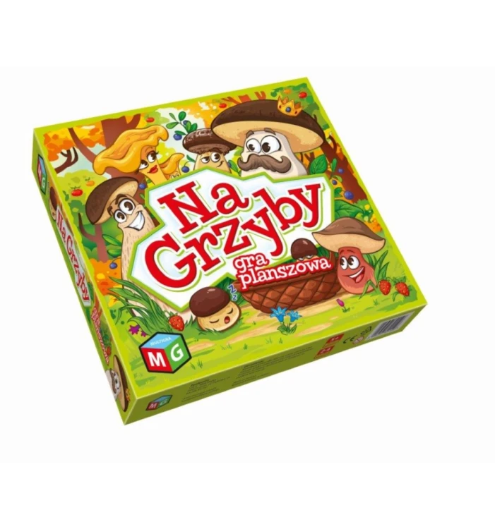 Na grzyby MULTIGRA – szczegóły rodzinnej gry z żetonami grzybów i mini-atlasem