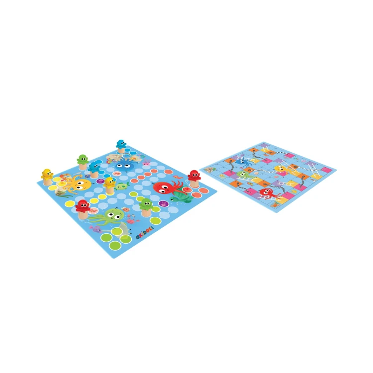 Plansza do gier Chińczyk i Węże i drabiny w formacie 160x160 mm