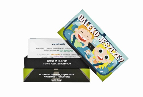 Szczegółowa plansza z kartami do gier samochodowych Lucrum Games - kreatywne zabawy dla dzieci