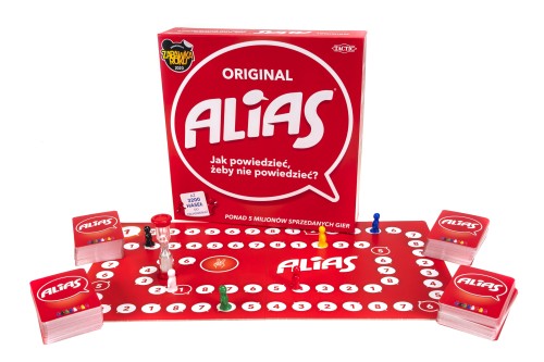 Alias Original gra słowna TACTIC GAMES plansza i karty