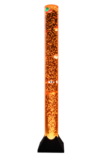 Tuba bąbelkowa sensoryczna LED 120 cm marki TTS z efektami świetlnymi i pływającymi rybkami