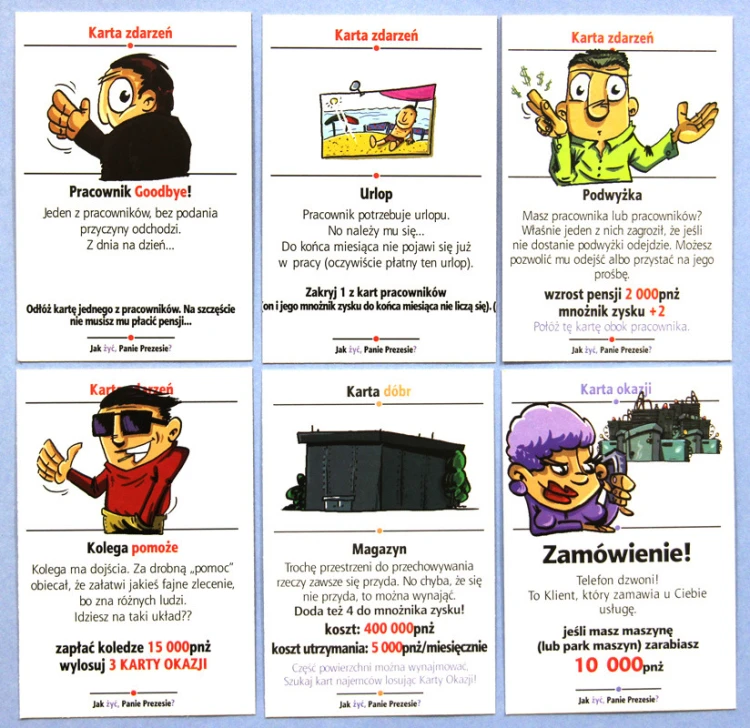 Plansza i elementy gry Jak żyć, Panie Premierze? JAWA GRY, widok z góry