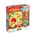 Puzzle z dziurką Tu mieszkam Bright Junior Media – edukacyjny zestaw puzzli 16 elementów dla najmłodszych