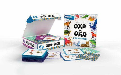 Oko w Oko z Czytaniem Malubi – edukacyjna gra do ćwiczenia czytania i rozpoznawania słów.
